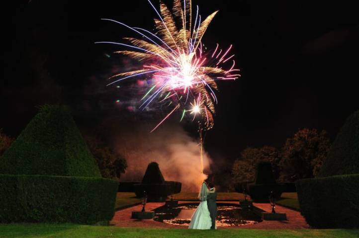 Fireworks at Putteridge Bury Conference Centre