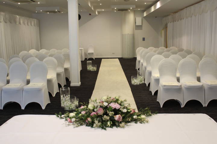 China Fleet Country Club Wedding Ceremony - South China Suite, Saltash, Cornwall
