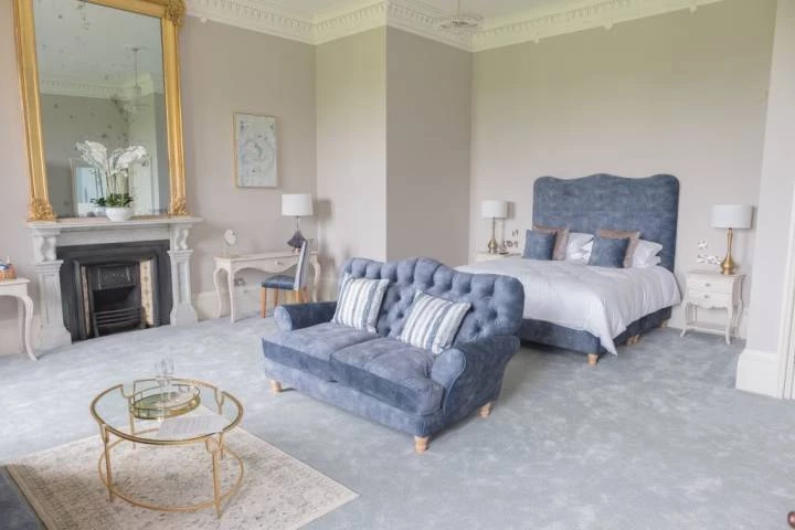 Bedrooms at Grittleton House, Venues in Chippenham, Wiltshire