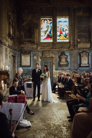 Yvonne officiates at The Asylum Chapel London