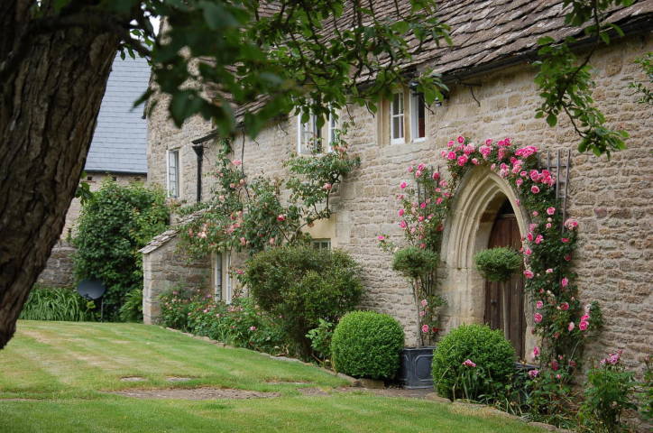 The farmhouse door at the Barns at Wick Farm Wedding Venue near Bath