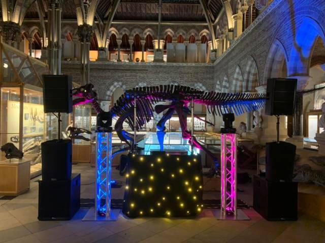 Crossfade Disco Discos & DJs in Oxfordshire at the Museum of Natural History, Oxford