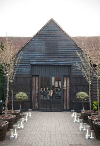 Entrance To The Tithe Barn