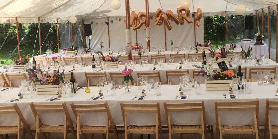 Why not have long tables?