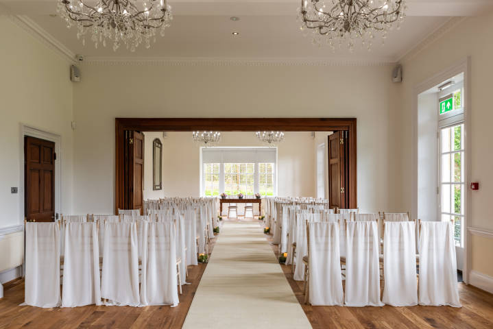 Licensed for Civil Ceremonies inside and out