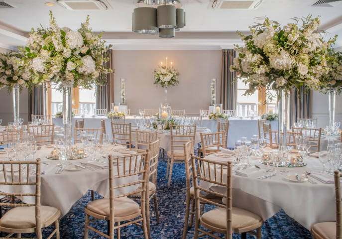 Carisbrooke Suite Wedding Breakfast