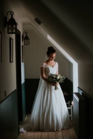 Bride in Hayloft