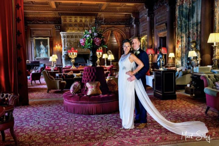 Stunning interiors at Cliveden House wedding in Buckinghamshire