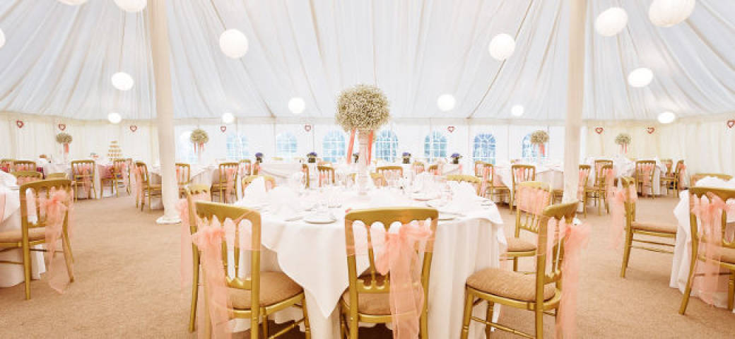 Prested Hall Marquee Wedding Reception