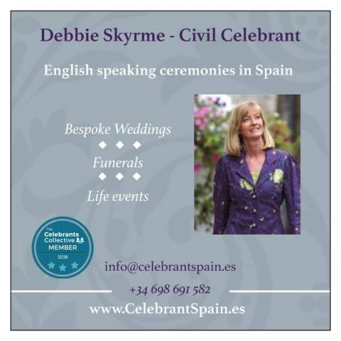 Celebrant Spain,Celebrants & Toastmasters in Overseas
