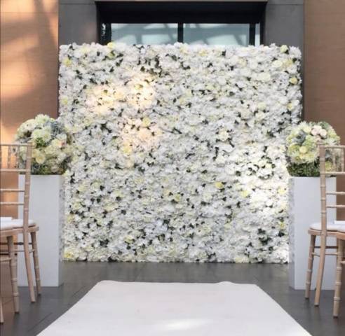 Ivory Flowerwall