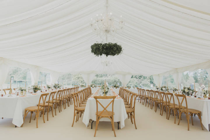 Example Marquee set up