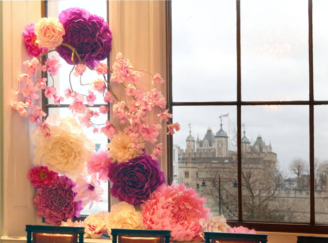 View of Tower of London From The Library, Trinity House,Venues in London - Central