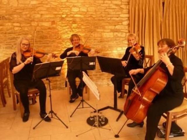 The Cotswold Ensemble, Wedding & Reception Music at Caswell House, Witney, Oxfordshire