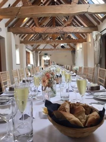 Cordwainers Barn wedding breakfast