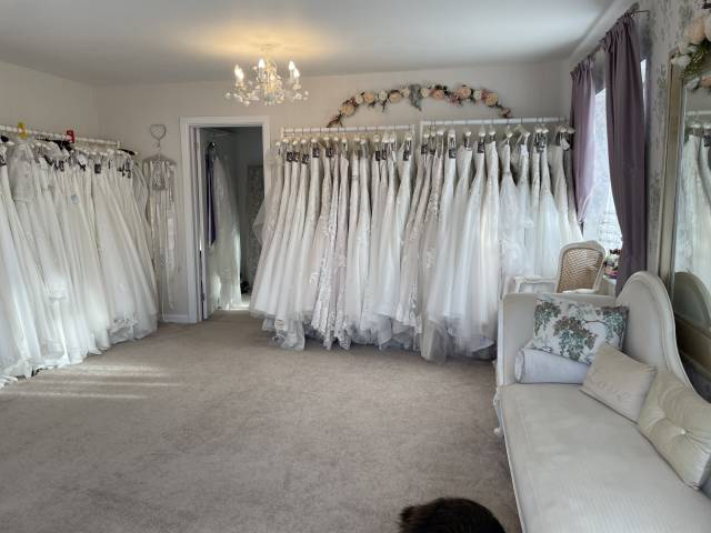 Rosedene Bridal Showroom where you will get a truly personal experience