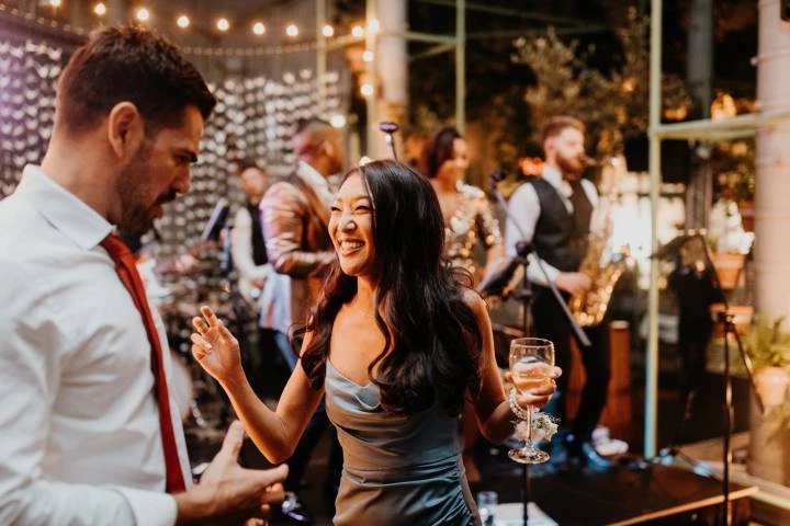 It's a party on the dance floor