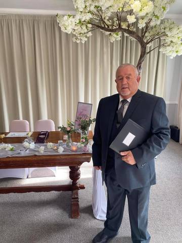 Trevor English Toastmaster/ Celebrant Celebrants & Toastmasters in Hampshire