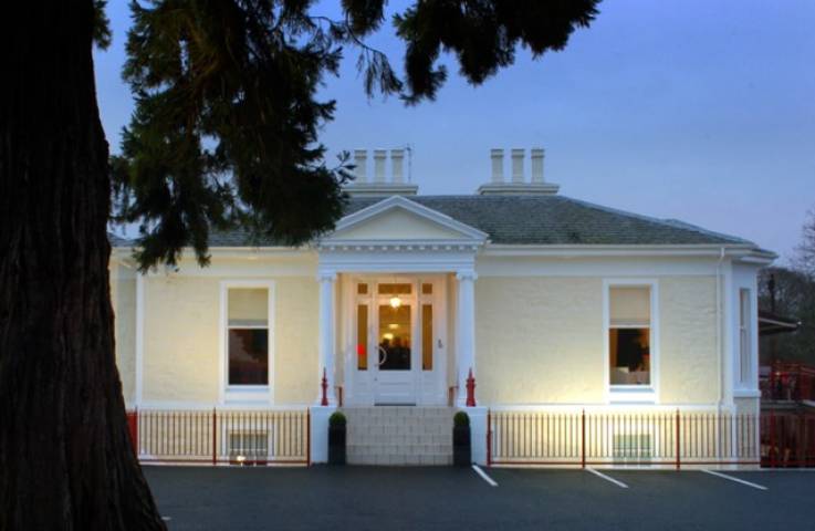 Wedding venue entrance