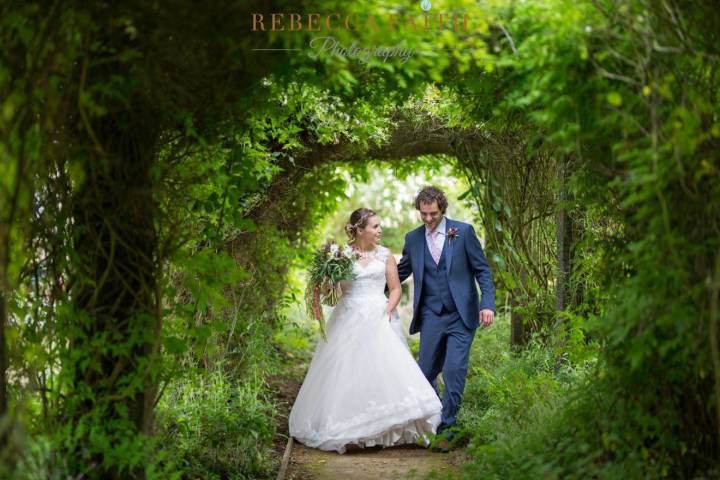 Victorian walled garden featuring Rebecca Faith photography