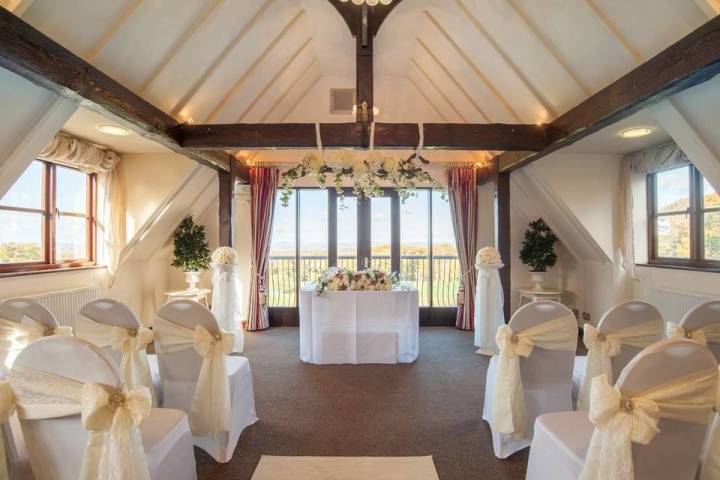 Civil Licensed Hotel Wedding Venue at Woodbury Park Hotel and Golf