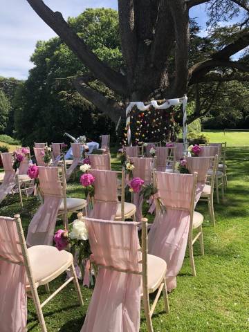 Outdoor Ceremonies at Holbrook Manor
