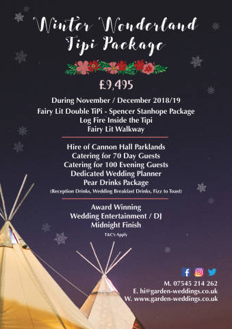 Garden Weddings - Event Planners,Marquees in Yorkshire - South