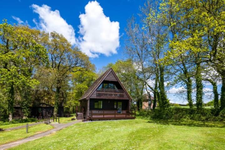 Woodbury Park Hotel & Golf Club Swiss lodges