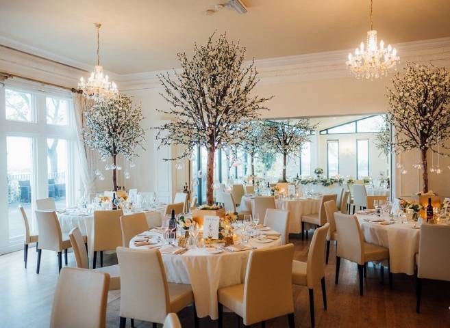 Wedding Breakfast Set Up