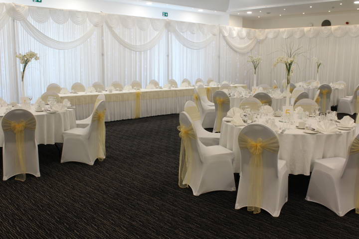 China Fleet Country Club Wedding Breakfast- Atlantic Suite, Saltash, Cornwall