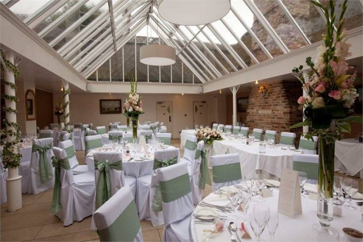 Wedding Breakfast at Athelhampton House