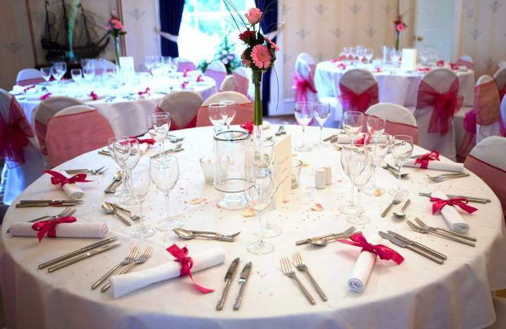 Cortes House, Wedding Breakfast