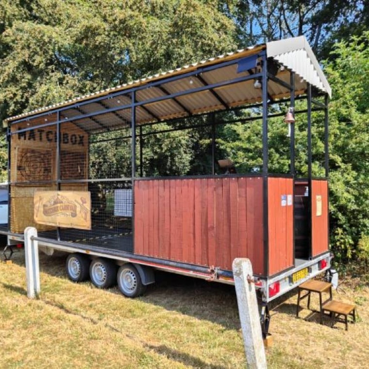 Axe throwing trailer