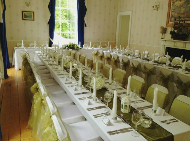Wedding Breakfast in Cortes House, Aberdeen