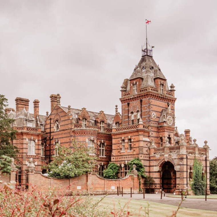 Exterior of The Elvetham, a country house wedding venue in Hampshire