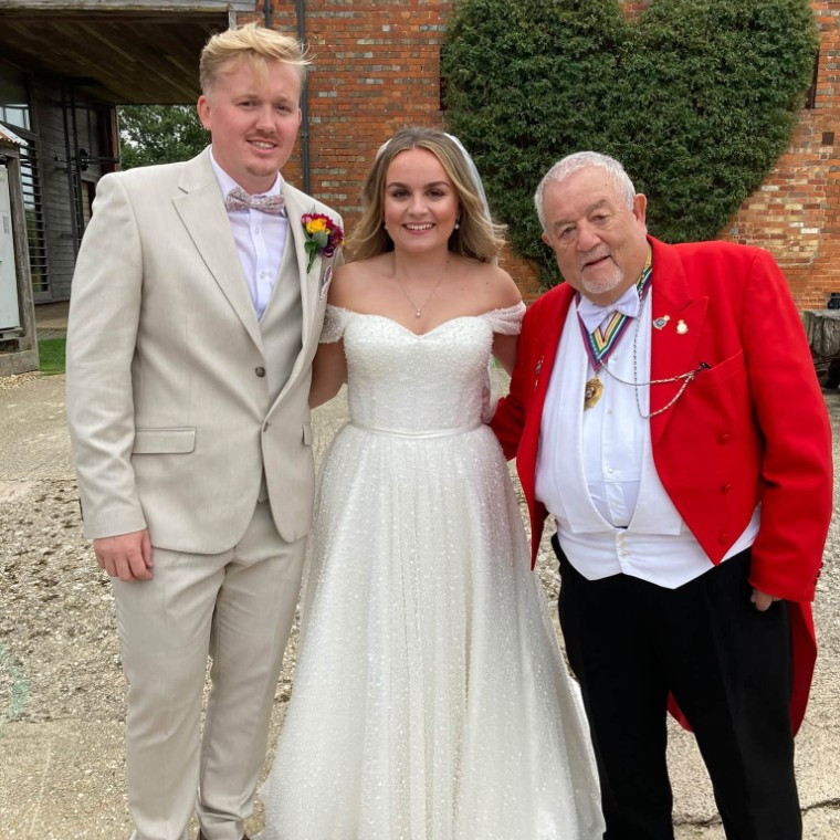 Trevor english wedding toastmaster dorset & hampshire