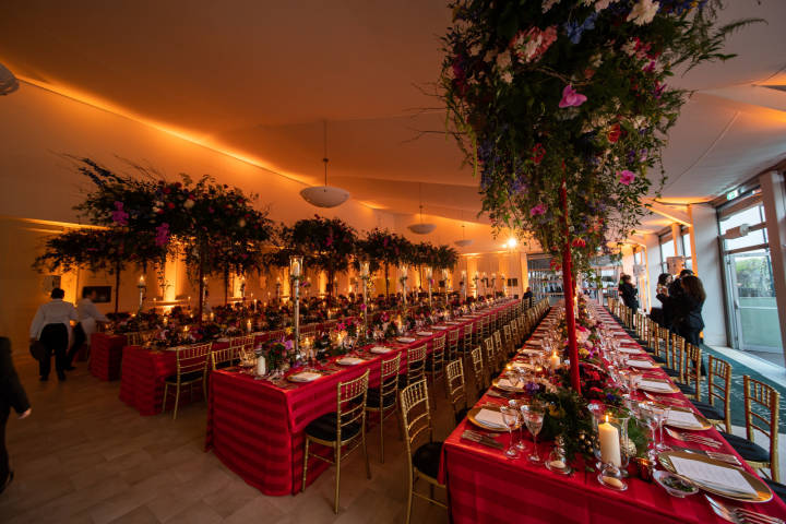 Dinner in the Kensington Palace Pavilion