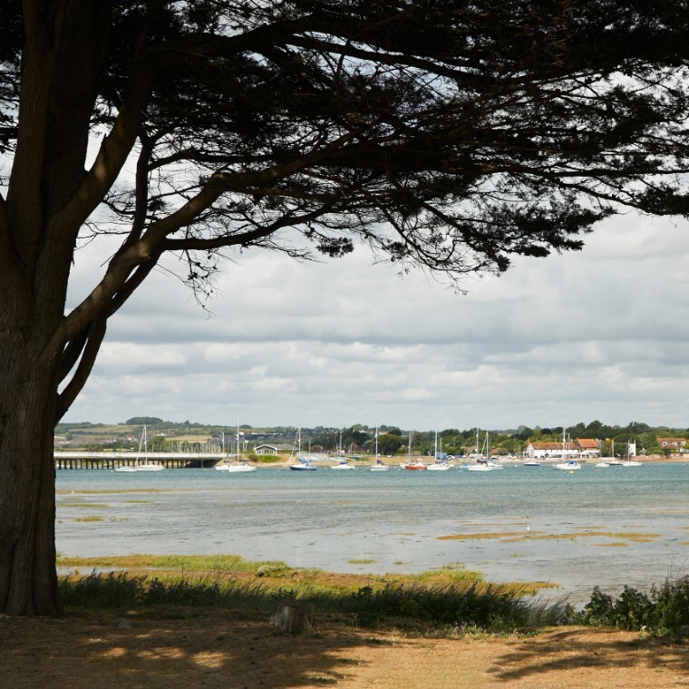 View of Chichester Harbour from Langstone Quays Resort