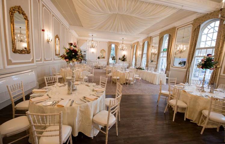 Ringwood Suite Wedding set-up