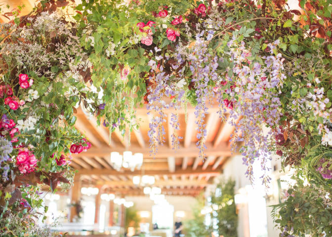 Floral entrance to the New Armouries