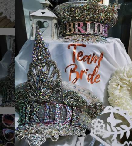 Glammy Glitter Hen & Stag in Warwickshire