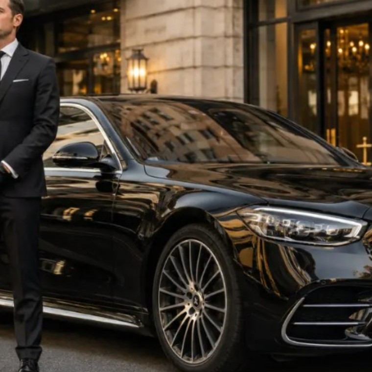 Vantage Lane Mercedes S-Class chauffeur service in London