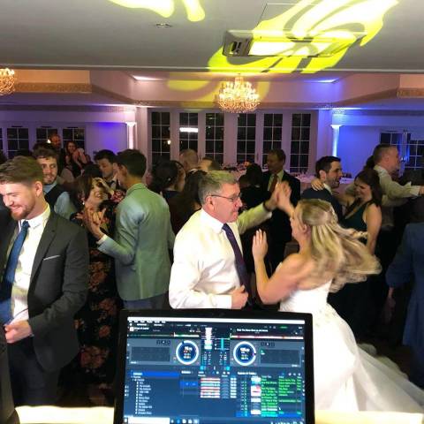 Wedding DJ Service creating full dance floors
