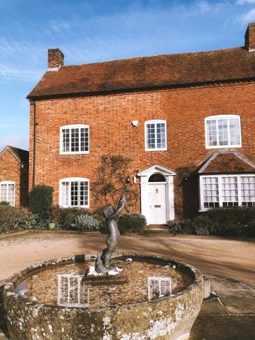 Cider press fountain