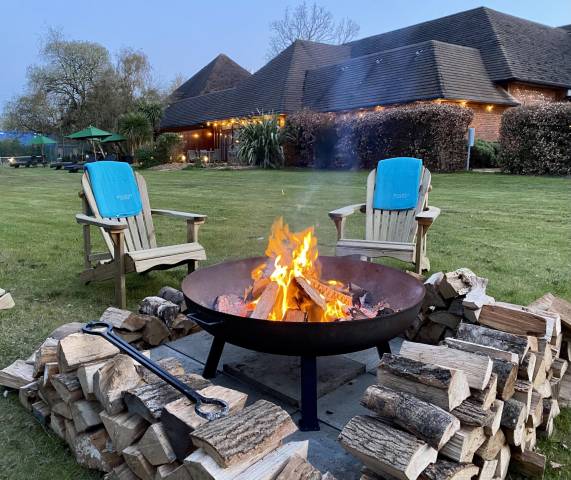 Firepit on the Meadow at Solent Hotel & Spa
