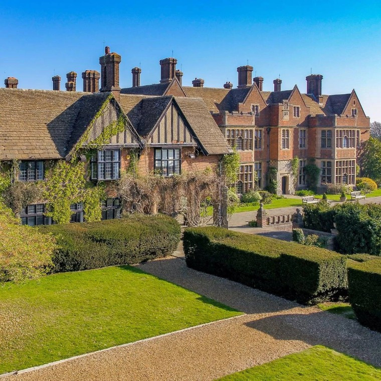 Exterior of Putteridge Bury wedding venue