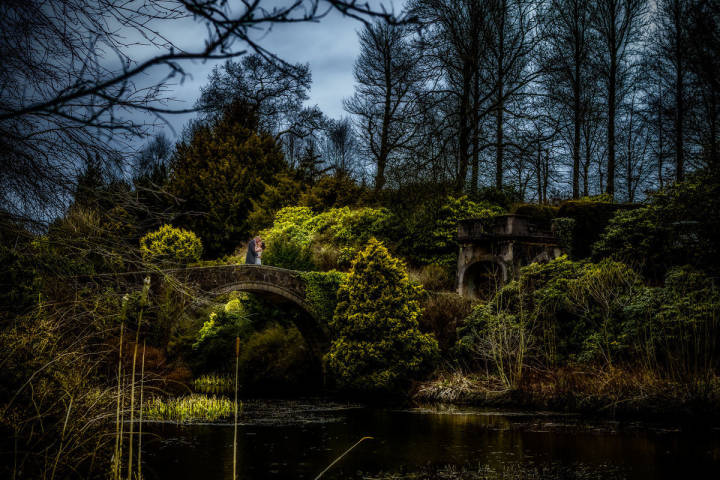 Consall Hall Gardens