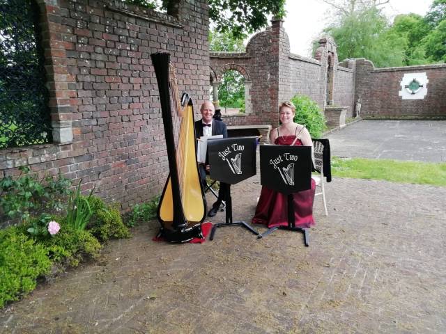 Just Two Flute and Harp Duo Music in Kent