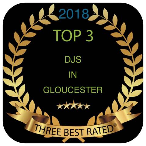 rated top 3 dj in gloucestershire