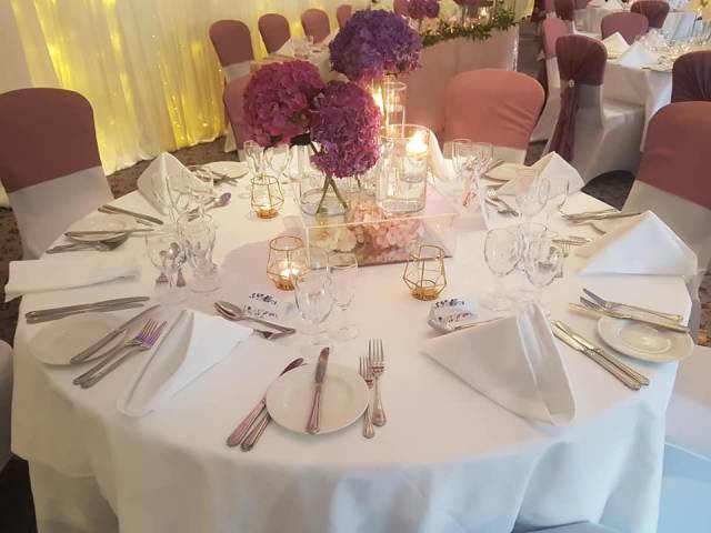 Bridgewood Manor Hythe Suite - Wedding Breakfast